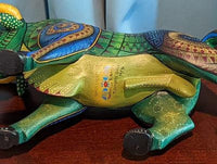 Bull Alebrije, Oaxaca Mexico Folk Art, Handmade Home Decor, Original Wood Sculpture, Carved Animal, Unique Gift, Genuine Original