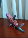 Shark Alebrije Figurine, Handmade Home Decor, Oaxaca Mexico FolkArt, Original Wood Sculpture, Carved Animal, Unique Gift