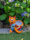 Cute Cat Flower Pot, Talavera Planter, Cat Decor, Flower Pots Indoor, Cat Decorations, Talavera Pottery, Handmade, Cute Cat Gifts