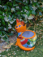 Cute Cat Flower Pot, Talavera Planter, Cat Decor, Flower Pots Indoor, Cat Decorations, Talavera Pottery, Handmade, Cute Cat Gifts