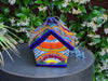 Ceramic Bird Feeder, Talavera Pottery, Decorative Outdoor Hanging Feeder Station, Handmade Mexican Pottery, Attract Wild Birds