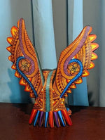 Owl Alebrije, Oaxaca Mexico Folk Art, Handmade Home Decor, Original Wood Sculpture, Carved Animal, Unique Gift, Genuine Original