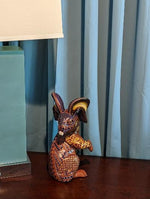 Rabbit Fusion Alebrije Figurine, Handmade Home Decor, Folk Art from Oaxaca Mexico, Original Wood Sculpture, Carved Animals, Unique Rabbit