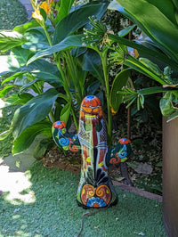 Saguaro Cactus Decor, Mexican Talavera Pottery, Cactus Room Decor - Bedroom, Bathroom, Cactus Decorations, Unique Gift