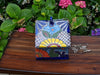 Ceramic Bird Feeder, Talavera Pottery, Decorative Outdoor Hanging Feeder Station, Handmade Mexican Pottery, Attract Wild Birds