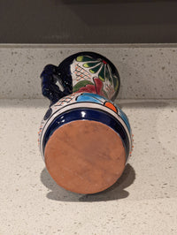 Flower Vase Home Decor, Talavera Mexican Pottery, Ceramic Vase, Hand Painted Decorative Vase, Colorful Home Decor, Wedding Gift
