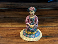 Oaxacan Woman, Oaxaca Folk Art, Woman figurine, Woman folk art, Handmade in Oaxaca Mexico,