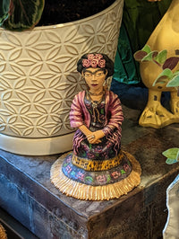 Oaxacan Woman, Oaxaca Folk Art, Woman figurine, Woman folk art, Handmade in Oaxaca Mexico,