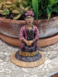 Oaxacan Woman, Oaxaca Folk Art, Woman figurine, Woman folk art, Handmade in Oaxaca Mexico,