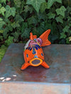 Ceramic Fish, Talavera Pottery, Handmade in Mexico, Fish Home Decor, Garden or Porch Decor, Yard Art, Unique Gift for Fish Lovers