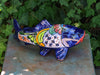 Ceramic Fish, Talavera Pottery, Handmade in Mexico, Fish Home Decor, Garden or Porch Decor, Yard Art, Unique Gift for Fish Lovers