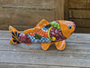 Ceramic Koi Fish, Talavera Pottery, Handmade in Mexico, Fish Figurine Home Decor, Garden or Porch Decor, Yard Art, Gift for Fish Lovers