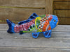 Ceramic Koi Fish, Talavera Pottery, Handmade in Mexico, Fish Figurine Home Decor, Garden or Porch Decor, Fish Yard Art, Gift for Fish Lovers