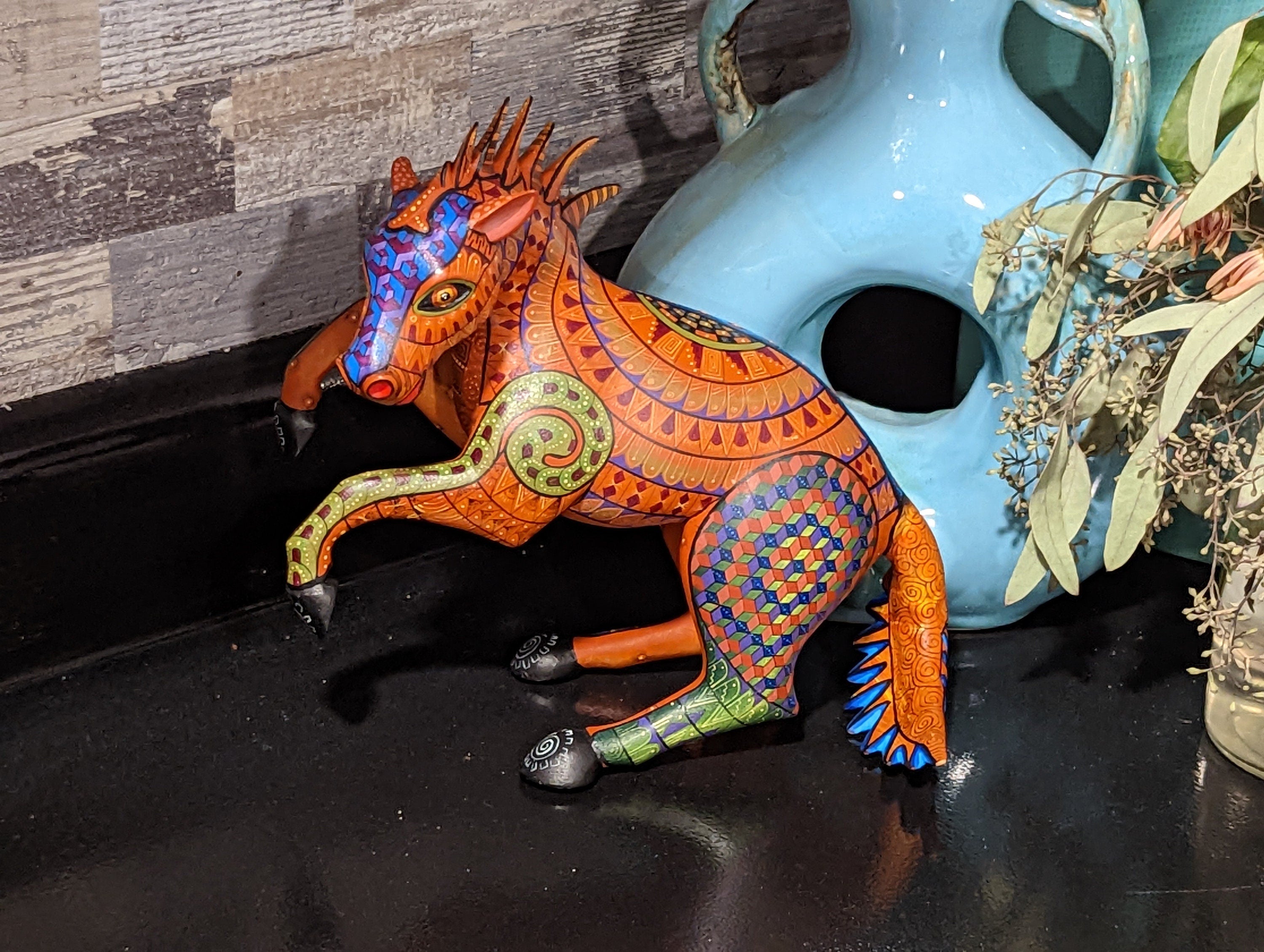 Horse Alebrije, Artesania Mexicana, Oaxacan Art, Animal Wood
