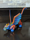 Dragon Fusion Alebrije, Artesania Mexicana, Oaxacan Art, Animal Wood Carving, Mexican Alebrije Gift Idea, Handmade Dragon Alebrije