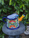 Ceramic Watering Can, Talavera Pottery, Handmade Large Watering Can, Colorful Watering Pot, Ceramic Watering Pot Home Decor, Made In Mexico