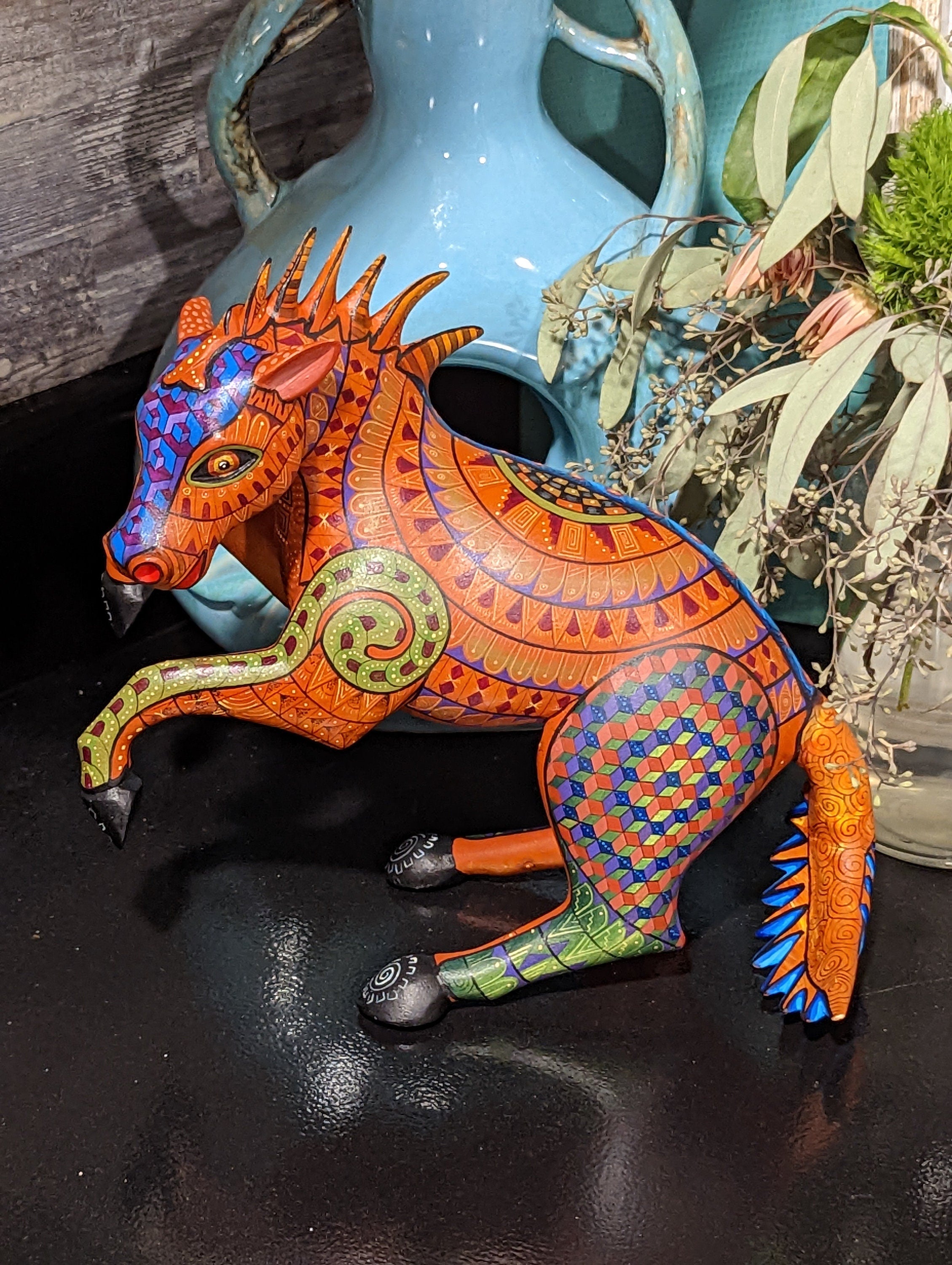 Horse Alebrije, Artesania Mexicana, Oaxacan Art, Animal Wood