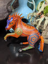 Horse Alebrije, Artesania Mexicana, Oaxacan Art, Animal Wood Carving, Mexican Alebrije Gift Idea, Handmade Dancing Horse Alebrije