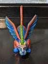 Dragon Fusion Alebrije, Artesania Mexicana, Oaxacan Art, Animal Wood Carving, Mexican Alebrije Gift Idea, Handmade Dragon Alebrije