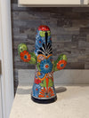 Saguaro Cactus Decor, Mexican Talavera Pottery, Cactus Room Decor - Bedroom, Bathroom, Cactus Decorations, Unique Gift