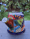 Ceramic Watering Can, Talavera Pottery, Handmade Large Watering Can, Colorful Watering Pot, Ceramic Watering Pot Home Decor, Made In Mexico