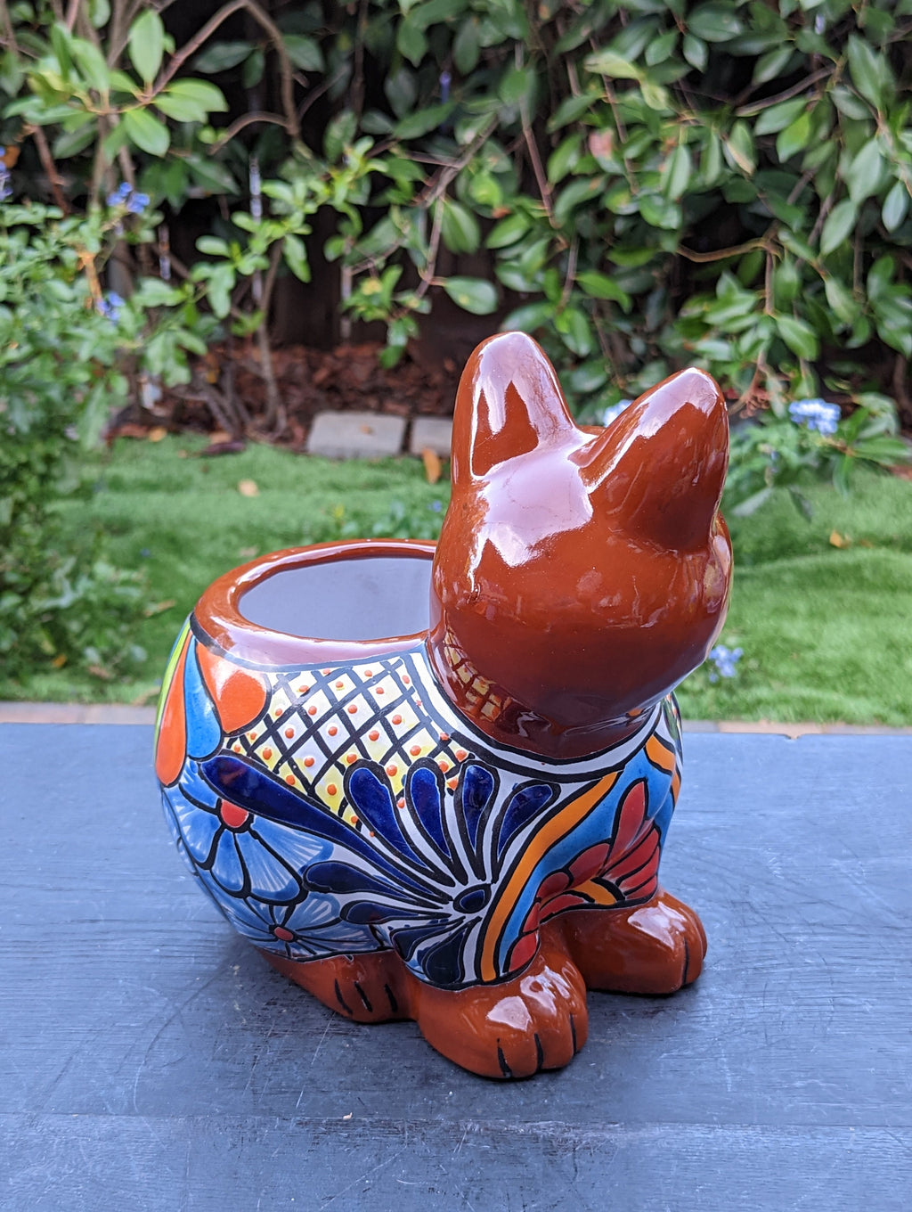 Cute Cat Flower Pot, Talavera Planter, Cat Decor, Flower Pots Indoor, Cat Decorations, Talavera Pottery, Handmade, Cute Cat Gifts