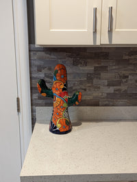 Saguaro Cactus Decor, Mexican Talavera Pottery, Cactus Room Decor - Bedroom, Bathroom, Cactus Decorations, Unique Gift