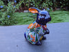 Rabbit Decoration, Talavera Pottery, Colorful Ceramic Figurine, Indoor Home Decor, Outdoor Garden Decor, Hand Painted Mexican Yard Decor