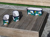 Succulent Planter Boxes, Talavera Pottery, Indoor Outdoor Windowsill Planters, Narrow Planters - Set of 3 Pots
