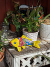 Ceramic Fish, Talavera Pottery, Handmade in Mexico, Fish Home Decor, Garden or Porch Decor, Yard Art, Unique Gift for Fish Lovers