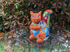 Talavera Squirrel, Ceramic Squirrel Figurine, Squirrel Gifts, Garden Statue, Talavera Pottery, Handmade, Hand Painted, Squirrel Decor Figure