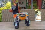 Talavera Donkey Planter Mexican Pottery, Ceramic Planter Pot for Indoor Home Decor or Outdoor Garden Decor, Hand Painted Burro Flower Pot