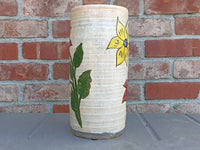 Ceramic Floral Planter for Outdoor Decor, Home Decor, Shelf Decor, Mexican Pottery, Handmade Flower Pot or Indoor Planter, Dried Flower Vase