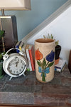 Ceramic Floral Planter for Outdoor Decor, Home Decor, Shelf Decor, Mexican Pottery, Handmade Flower Pot & Indoor Planter, Dried Flower Vase