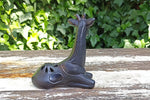 Black Giraffe Home Decor, Stunning Barro Negro Black Clay Handmade Mexican Pottery from San Bartolo near Oaxaca, Mexico