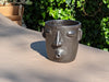 Whistler Planter, Clay Flower Pot, Handmade Mexican Pottery from Atzompa, Mexico, Home Decor, Indoor or Outdoor Decor, Barro Negro Plant Pot