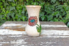 Decorative Flower Vase, Handmade Mexican Pottery from Atzompa, Mexico, Home Decor, Indoor or Outdoor Decor, Charming Plant Pot