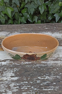 Succulent Planters, Talavera Pottery, Indoor Windowsill Planter, Cute Succulent Planter Box, Herb Planters Indoor, Brown & Yellow Flowers