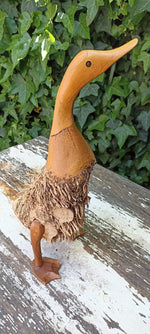 Handmade Decorative Wooden Duck Home Decor, Housewarming Gift