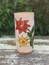 Ceramic Floral Planter for Outdoor Decor, Home Decor, Shelf Decor, Mexican Pottery, Handmade Flower Pot or Indoor Planter, Dried Flower Vase