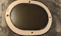 Bathroom Mirror, Talavera Wall Decor, Vanity Mirror, Oval Decorative Mirror, Ceramic Mirror Can Hang Vertically or Horizontally