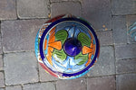 Stunning Ginger Jar, Mexican Pottery Ceramic Talavera Vase, Decorative Container