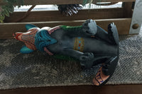 Wolf Alebrije Art, Mexican Wood Carving Home Decor, Handmade Animal Sculpture & Mexican Folk Art, Wolf Alebrije