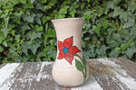 Decorative Flower Vase, Handmade Mexican Pottery from Atzompa, Mexico, Home Decor, Indoor or Outdoor Decor, Charming Plant Pot