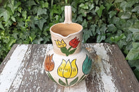 Pitcher Planter, Ceramic Flower Pot, Handmade Mexican Pottery from Atzompa, Mexico, Home Decor, Indoor or Outdoor Decor, Charming Plant Pot