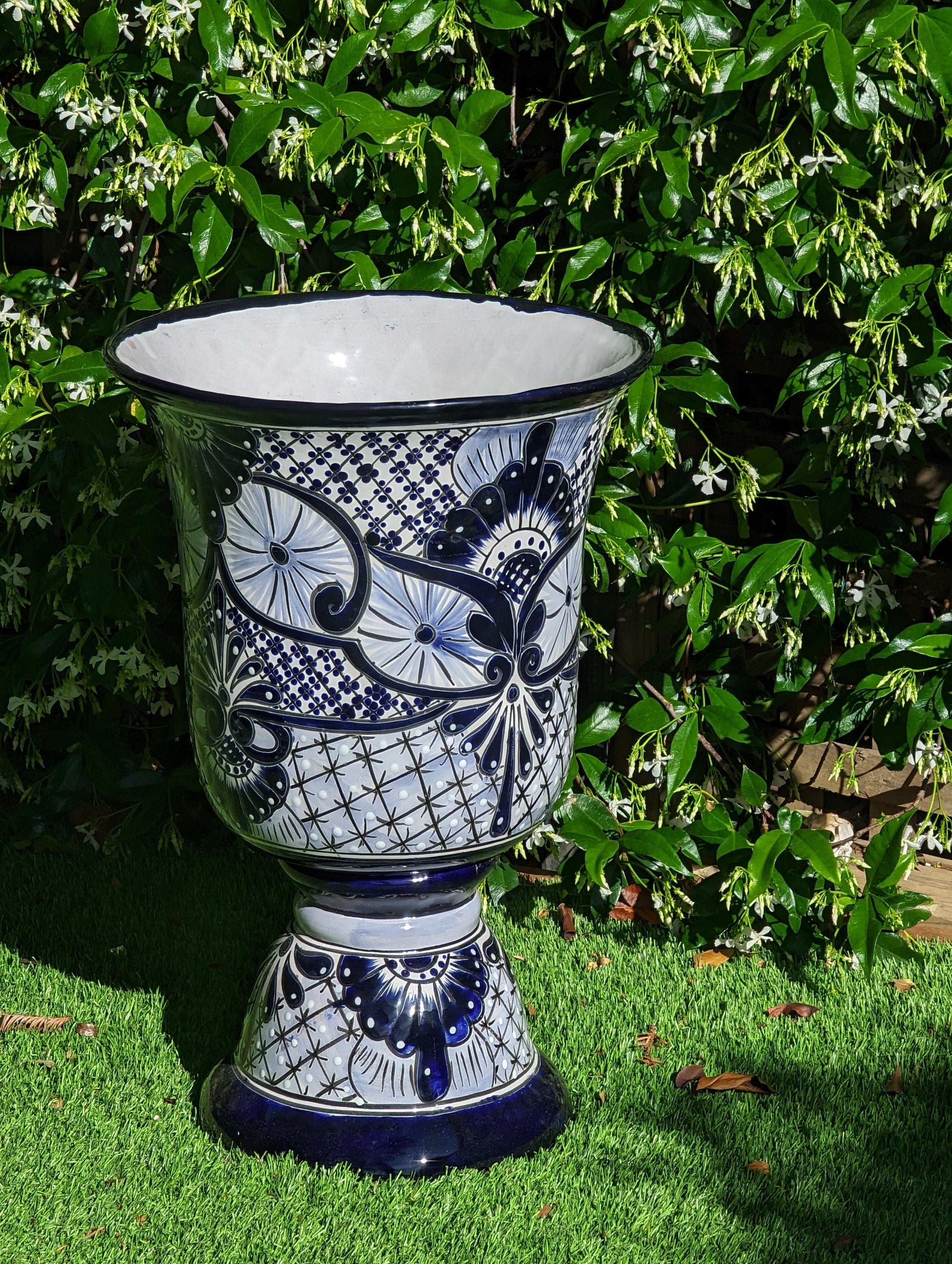 Pre-Order | Classic Flower Pot Talavera Ceramic Planter is