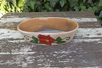 Succulent Planters, Talavera Pottery, Indoor Windowsill Planter, Cute Succulent Planter Box, Herb Planters Indoor, Red & Yellow Flower
