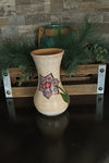 Decorative Flower Vase, Handmade Mexican Pottery from Atzompa, Mexico, Home Decor, Indoor or Outdoor Decor, Charming Plant Pot