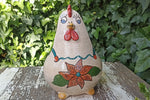 Chicken Planter, Ceramic Flower Pot, Handmade Mexican Pottery from Atzompa, Mexico, Home Decor, Indoor or Outdoor Decor, Charming Plant Pot