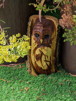 Barn Owl Garden Statue, Owl Wall Art, Barn Owl Decor, Chainsaw Art, Carved Owl Statue, Owl Decorations, Outdoor Garden Statue